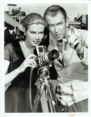 GRACE KELLY & JAMES STEWART - 1955